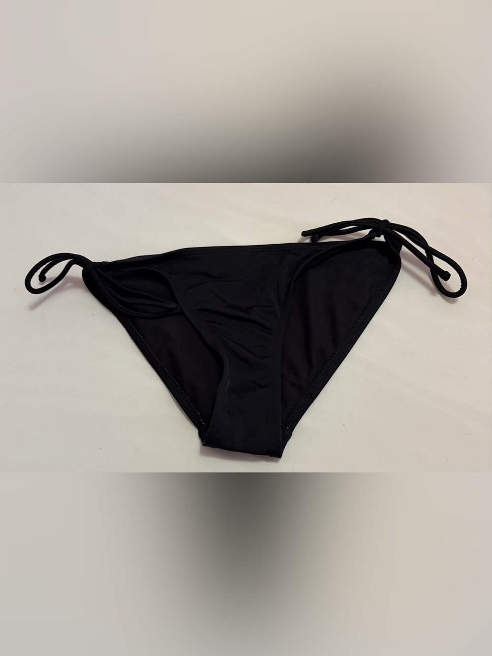 OP Black Side-Tie Bikini Bottom